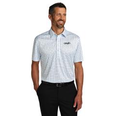 Black/ Carolina Blue Check